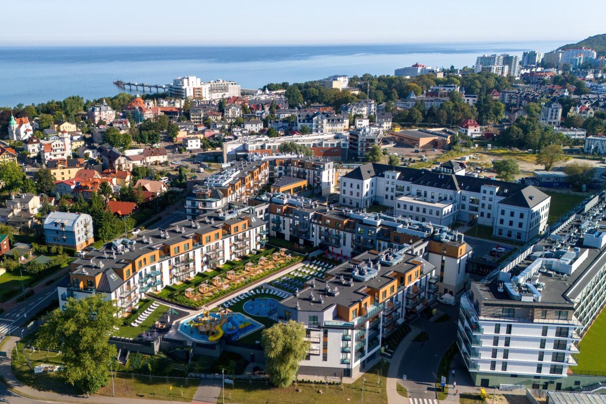 Sunny Apartments In Bel Mare Resort By Noclegi Renters 米兹多洛杰 外观 照片